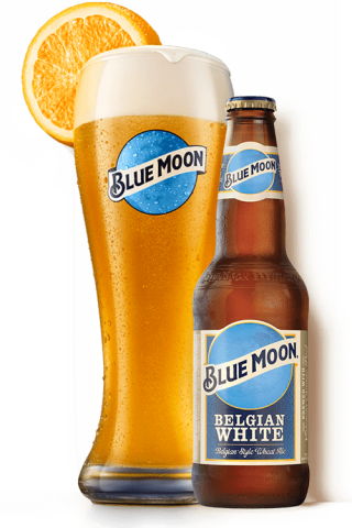 Blue Moon Belgian White Bottle