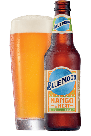 Mango Wheat Beer Bottle