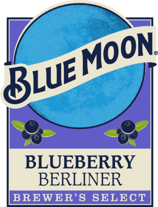 Blueberry Berliner beer label