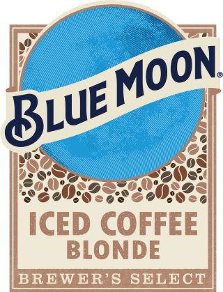 Iced Coffee Blonde Beer label