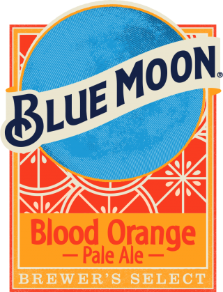 Blood Orange Pale Ale beer label