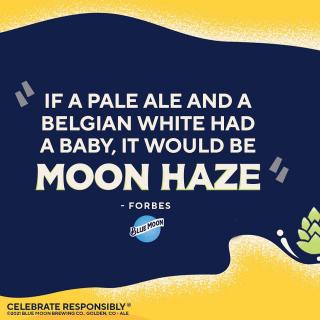 We'll raise a glass to that. Introducing Moon Haze. In stores now.