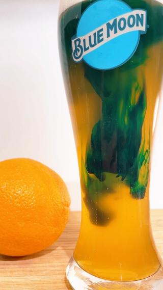 Today we drink the Green Moon.