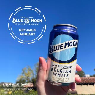We’re almost to the end of Dry January, which means there’s only a few days left to get a rebate for any Blue Moon six pack by purchasing Blue Moon Non-Alcoholic. Learn more with the link in our bio.