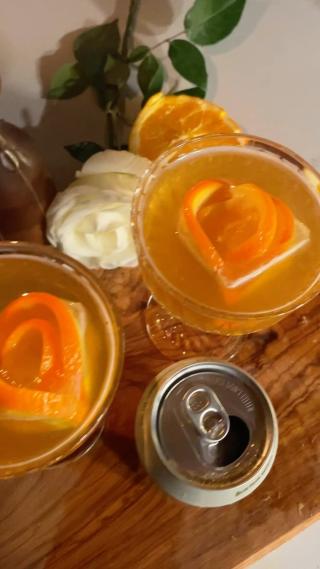 Put an orange rose in their beer so they know it’s real.
