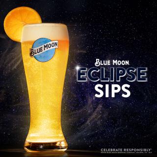 We’re celebrating the solar eclipse with our new Eclipse Sips! Our kit has everything you need to make your Blue Moon stay bright as the moon passes over the sun. Kits will include 4 signature glow-in-the-dark glasses, black light coasters and flashlight to enhance the glow, and most importantly "Moon Dust" to give your beer a celestial shimmer. Check back in tomorrow at 12 PM ET for a link to purchase while supplies last.