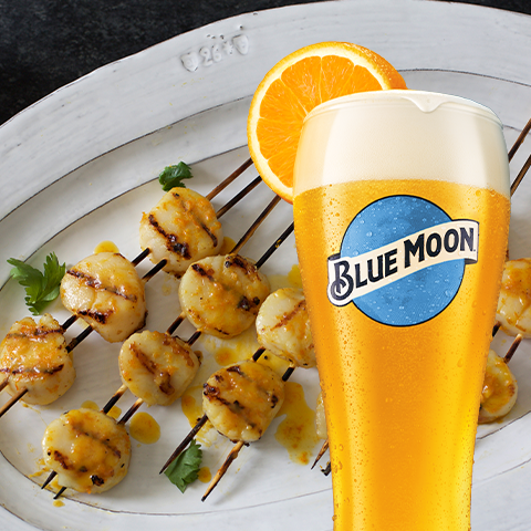 PAIRS WITH BLUE MOON® BELGIAN WHITE BELGIAN-STYLE WHEAT ALE
